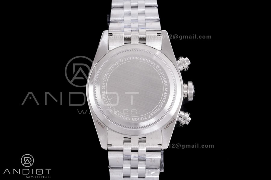 Black Bay Chrono SS ZF 1:1 Best Edition Pink Dial on SS Bracelet A7750