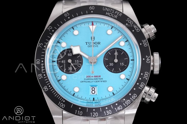 Black Bay Chrono SS ZF 1:1 Best Edition Tiffany Bl...