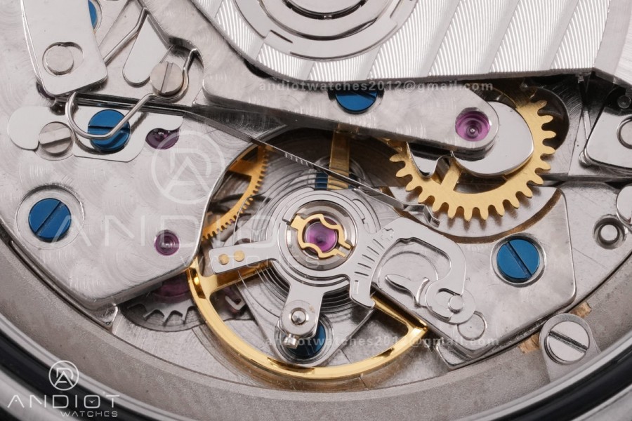Black Bay Chrono SS ZF 1:1 Best Edition Black/White Dial on SS Bracelet A7750