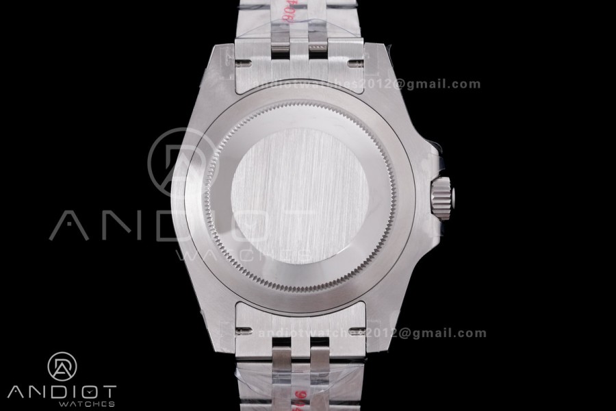 GMT-Master II 126710 GRNR Black/Gray V3 904L SS QF 1:1 Bruce Wayne Best Edition Black Dial On Jubilee Bracelet DD3285