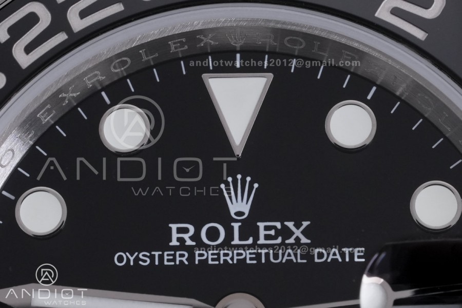 GMT-Master II 126710 GRNR Black/Gray V3 904L SS QF 1:1 Bruce Wayne Best Edition Black Dial On Jubilee Bracelet DD3285