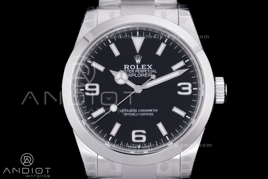 Explorer 40 224270 904L Steel VSF 1:1 Best Edition on SS Bracelet VS3230
