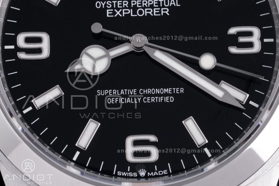Explorer 40 224270 904L Steel VSF 1:1 Best Edition on SS Bracelet VS3230