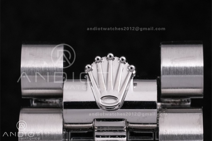 Day Date 228239 40mm 904L SS VSF 1:1 Best Edition White Dial Roman Markers On SS President Bracelet DD3255