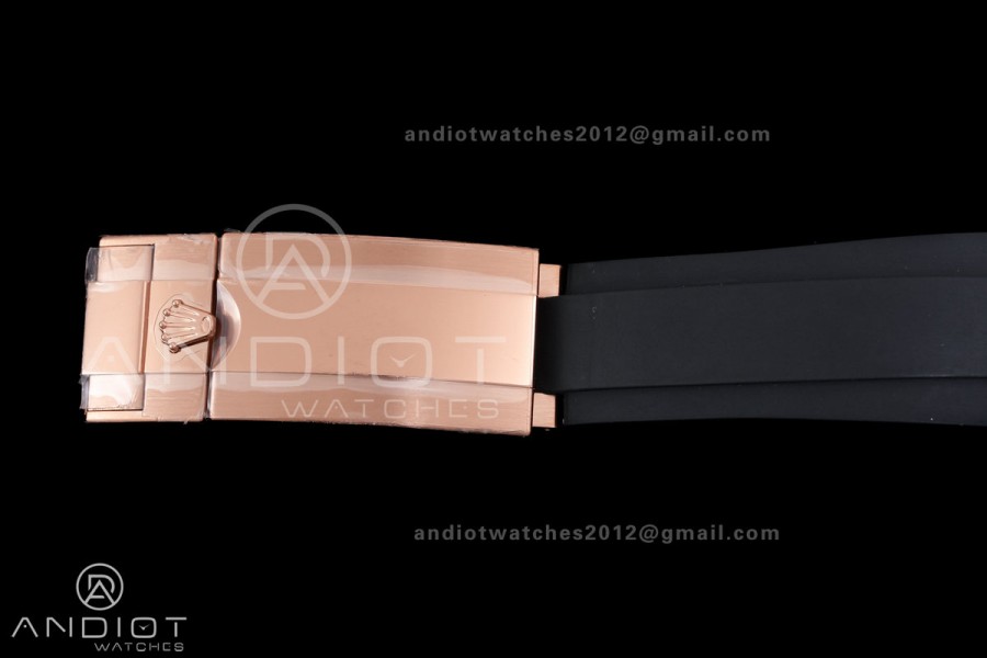 Yacht-Master 126655 VSF 1:1 Best Edition Black Ceramic Bezel on Oysterflex Rubber Strap VS3235