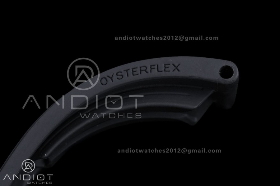Yacht-Master 126655 VSF 1:1 Best Edition Black Ceramic Bezel on Oysterflex Rubber Strap VS3235