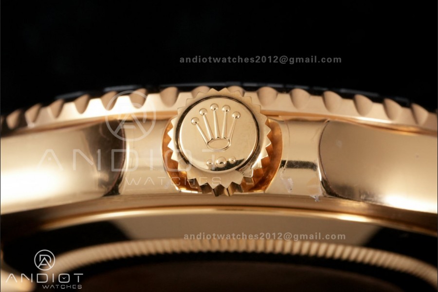 Yacht-Master 42mm 226658 VSF 1:1 Best Edition 3D Black Ceramic Bezel on Black Rubber Strap VS3235 V2 (Gain Weight)