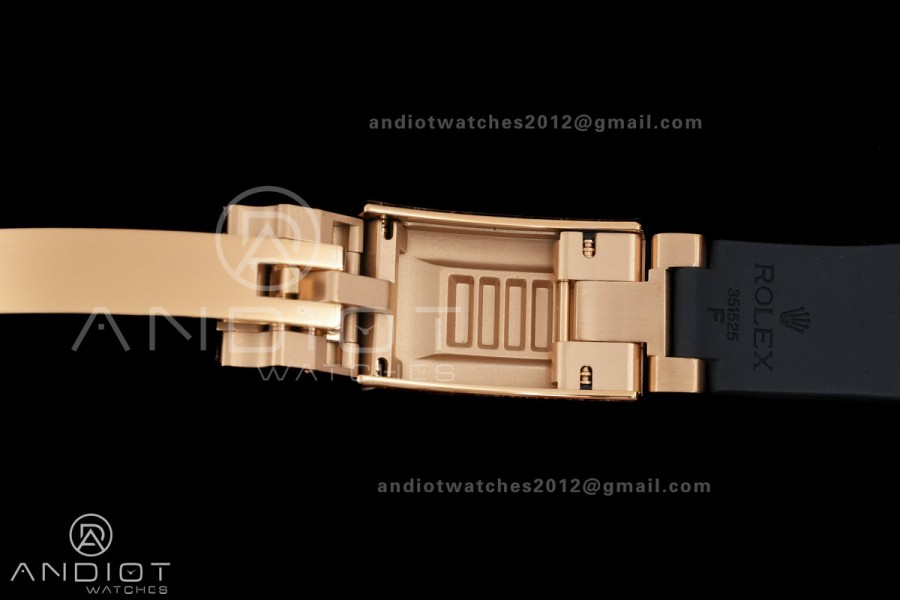 Yacht-Master 42mm 226658 VSF 1:1 Best Edition 3D Black Ceramic Bezel on Black Rubber Strap VS3235 V2 (Gain Weight)