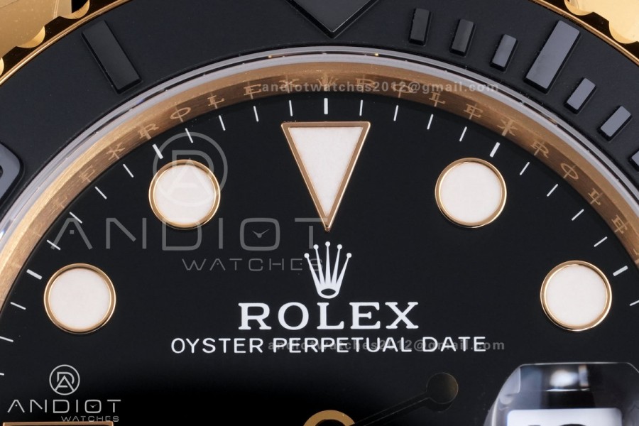 Yacht-Master 42mm 226658 VSF 1:1 Best Edition 3D Black Ceramic Bezel on Black Rubber Strap VS3235 V2 (Gain Weight)