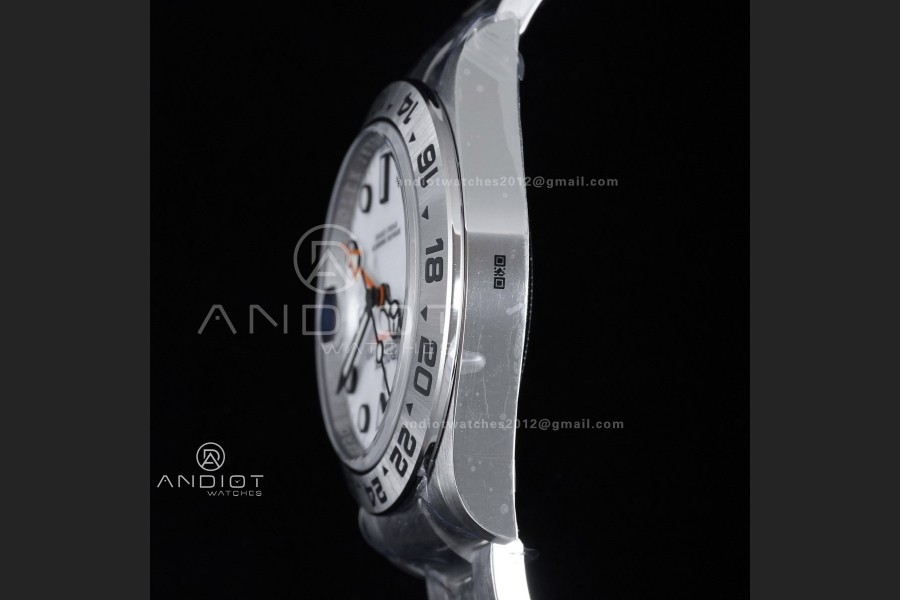 Explorer II 42mm 226570 904L SS ARF 1:1 Best Edition White Dial on Bracelet SH3285 CHS