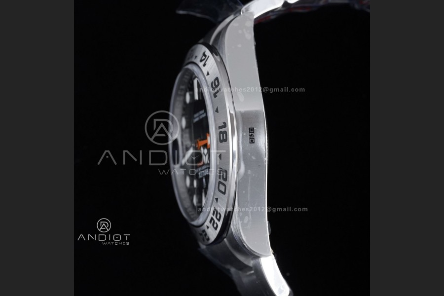 Explorer II 42mm 226570 904L SS ARF 1:1 Best Edition Black Dial on Bracelet SH3285 CHS