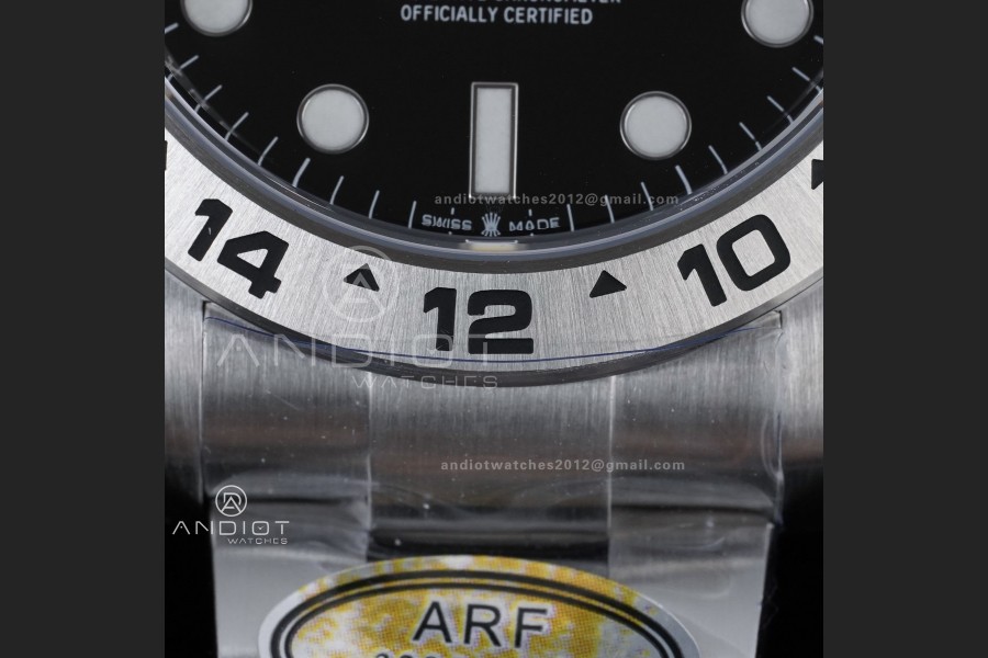 Explorer II 42mm 226570 904L SS ARF 1:1 Best Edition Black Dial on Bracelet SH3285 CHS