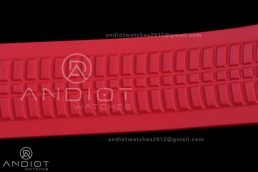 Aquanaut 5167 SS Singapore BBF 1:1 Best Edition Gray Dial on Red Rubber Strap DD324 Super Clone