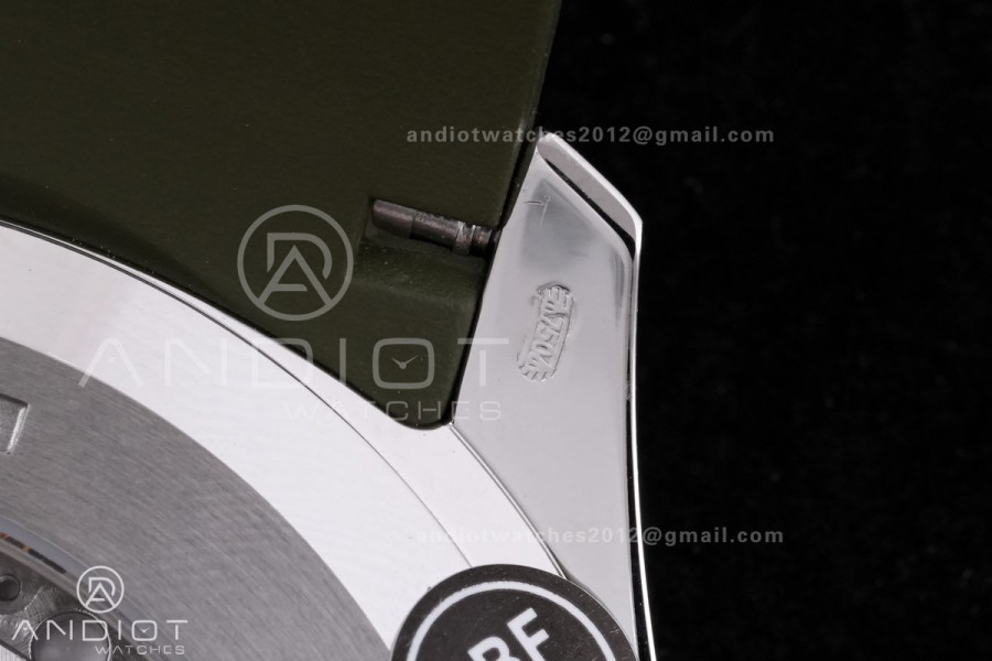 Aquanaut 5168 SS BBF 1:1 Best Edition Green Dial on Green Rubber Strap DD324 Super Clone