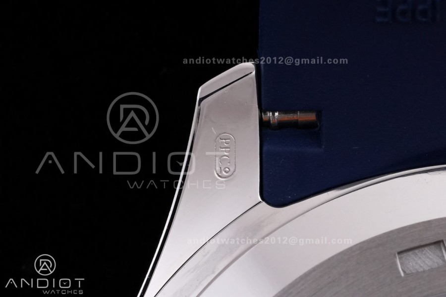 Aquanaut 5168 SS BBF 1:1 Best Edition Blue Dial on Blue Rubber Strap DD324 Super Clone
