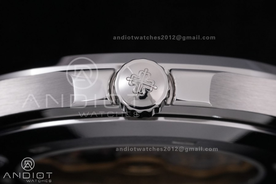 Aquanaut 5168 SS BBF 1:1 Best Edition Blue Dial on Blue Rubber Strap DD324 Super Clone