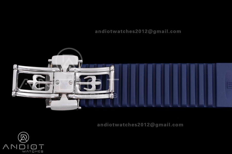 Aquanaut 5168 SS BBF 1:1 Best Edition Blue Dial on Blue Rubber Strap DD324 Super Clone