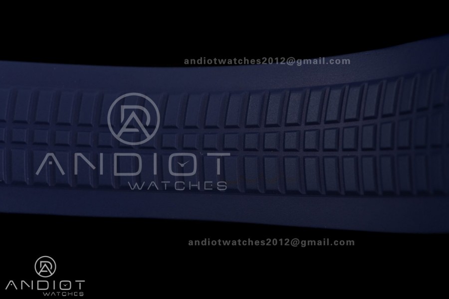 Aquanaut 5168 SS BBF 1:1 Best Edition Blue Dial on Blue Rubber Strap DD324 Super Clone