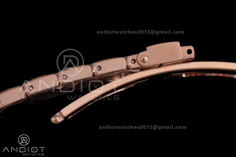  Nautilus 5711/1R RG BBF 1:1 Best Edition Brown Textured Dial on RG Bracelet  DD324 Super Clone