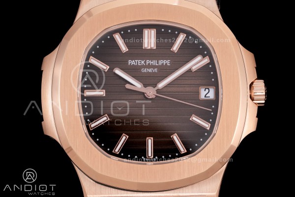  Nautilus 5711/1R RG BBF 1:1 Best Edition Brown Te...