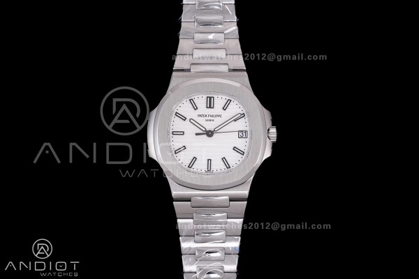Nautilus 5711 BBF 1:1 Best Edition White Dial on S...