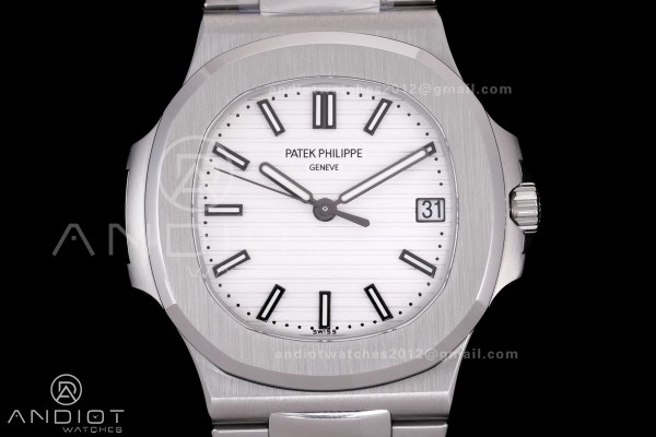 Nautilus 5711 BBF 1:1 Best Edition White Dial on S...