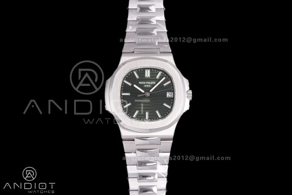 Nautilus 5711 BBF 1:1 Best Edition Green Textured ...