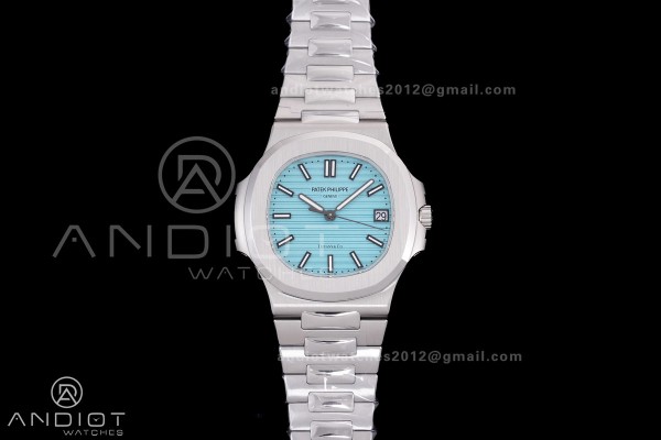 Nautilus 5711 BBF 1:1 Best Edition Tiffany Blue Di...