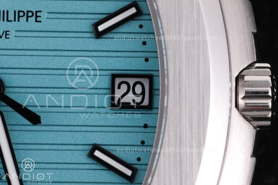 Nautilus 5711 BBF 1:1 Best Edition Tiffany Blue Dial on SS Bracelet DD324 Super Clone