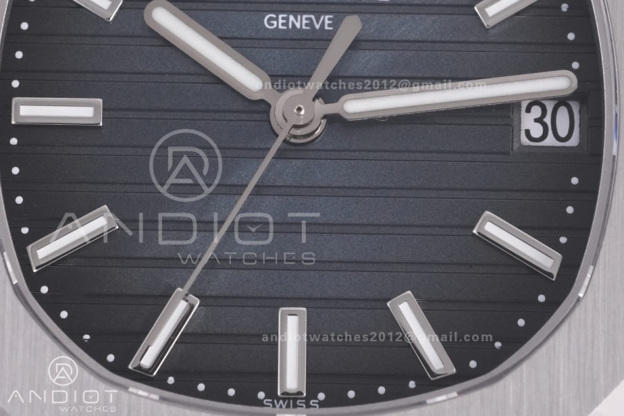 Nautilus 5711 BBF 1:1 Best Edition Blue Textured Dial on SS Bracelet DD324 Super Clone