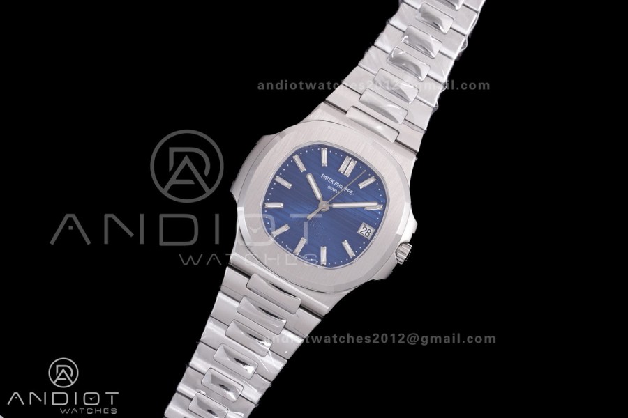  Nautilus 5711 BBF 1:1 Best Edition 40th Anniversary Blue Dial on SS Bracelet DD324 Super Clone