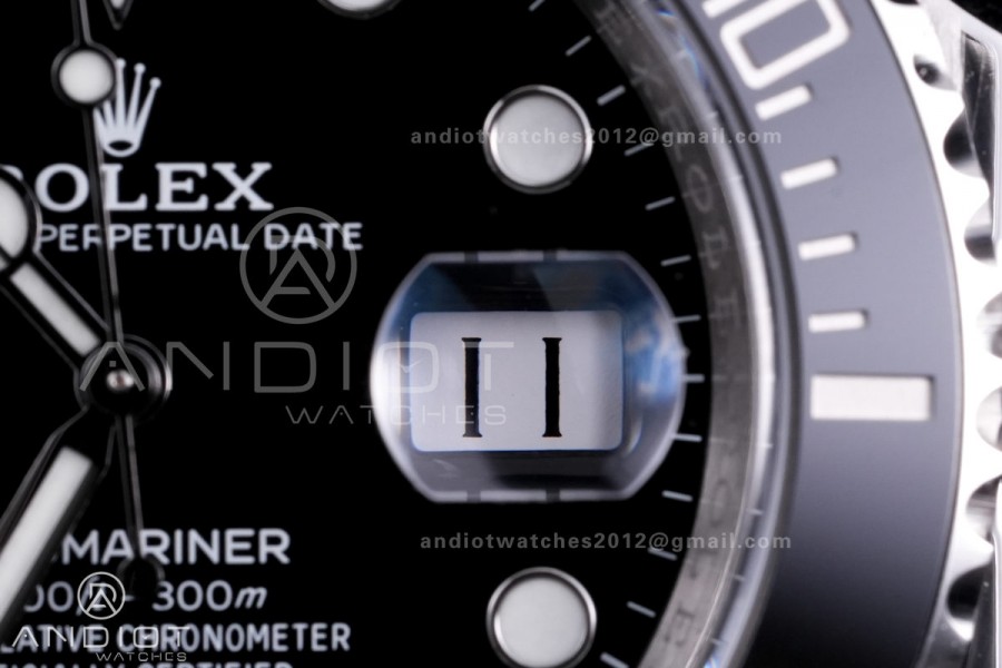 Submariner 116610 LN Black Ceramic C+F 904L 1:1 Best Edition On SS Bracelet VR3135