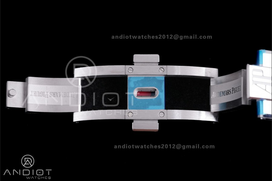 Royal Oak 41mm 15510 SS TOPF 1:1 Best Edition Silver Dial on SS Bracelet DD4302 Super Clone