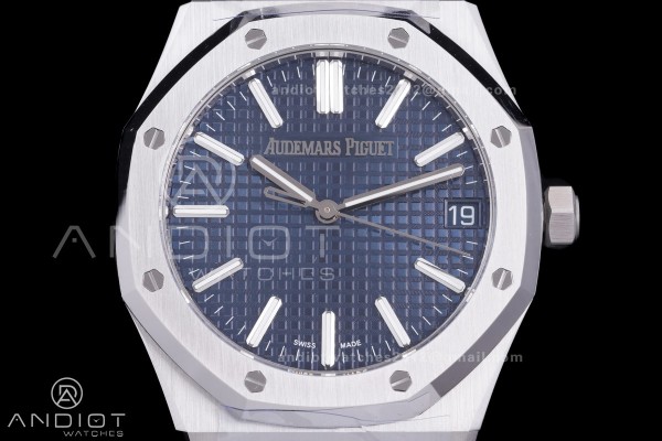 Royal Oak 41mm 15510 SS TOPF 1:1 Best Edition Blue...