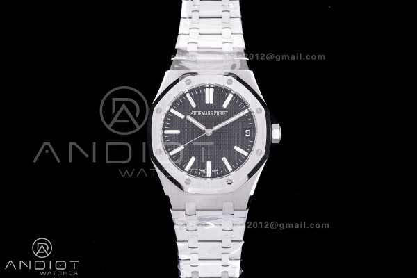 Royal Oak 41mm 15510 SS TOPF 1:1 Best Edition Blac...