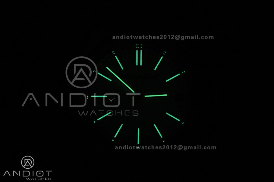 Royal Oak 41mm 15510 SS TOPF 1:1 Best Edition Black Dial on SS Bracelet DD4302 Super Clone