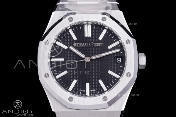 Royal Oak 41mm 15510 SS TOPF 1:1 Best Edition Blac...