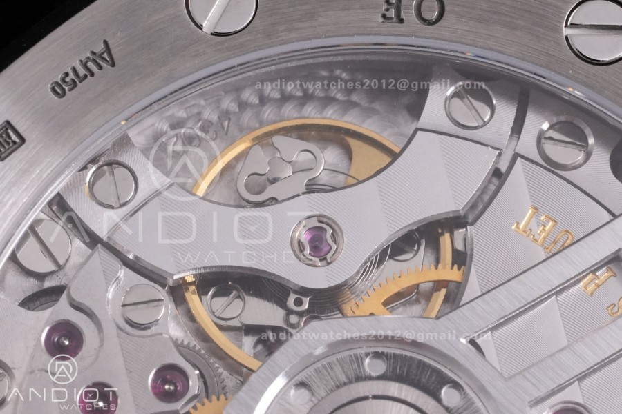 Royal Oak 41mm 15510BC SS ZF 1:1 Best Edition Ice Blue Crystal Dial on SS Bracelet SA4302 Super Clone