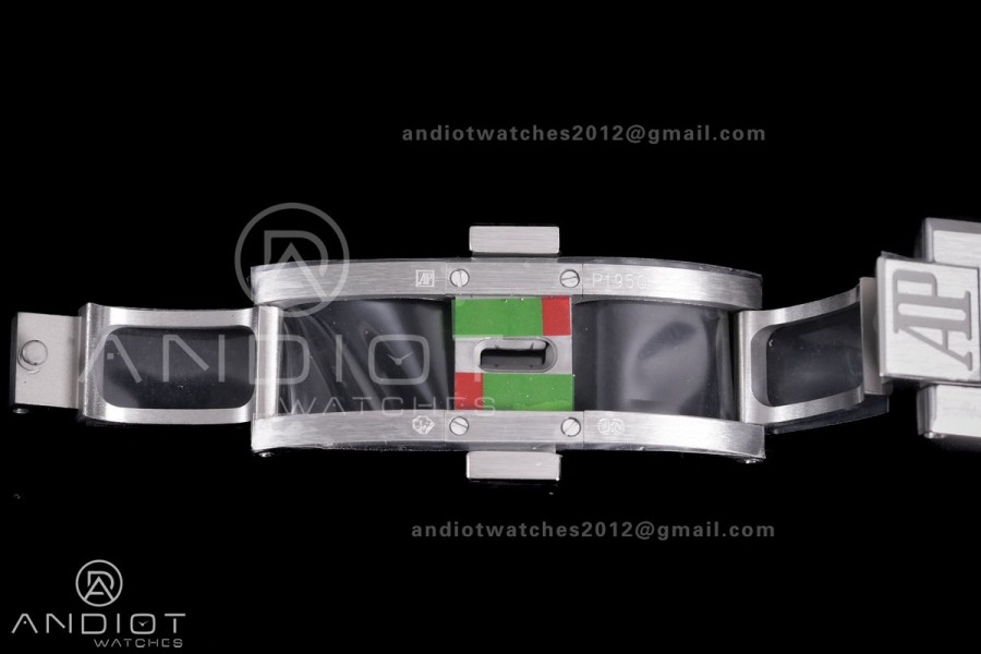 Royal Oak 39mm 16202BC ZF 1:1 Best Edition Tuscan Dial on SS Bracelet A7121