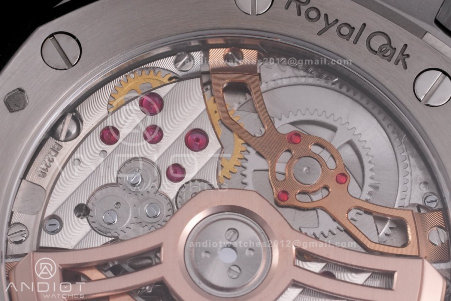 Royal Oak 39mm 16202BC ZF 1:1 Best Edition Tuscan Dial on SS Bracelet A7121