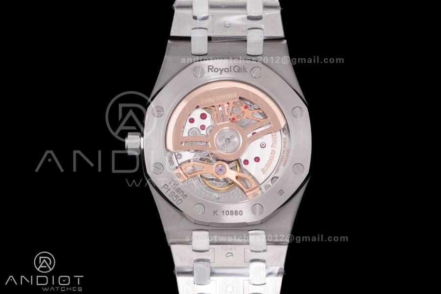Royal Oak 39mm Titanium 16202XT ZF 1:1 Best Edition Red Dial on Bracelet A7121