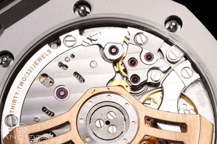 Royal Oak 41mm 15500 SS JF 1:1 Best Edition White Dial on SS Bracelet SA4302 Super Clone