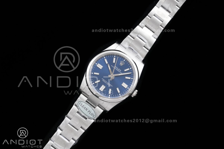 Oyster Perpetual 124300 41mm Clean Plus 1:1 Best Edition 904L Steel Blue Dial DD3230
