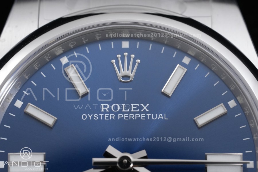 Oyster Perpetual 124300 41mm Clean Plus 1:1 Best Edition 904L Steel Blue Dial DD3230