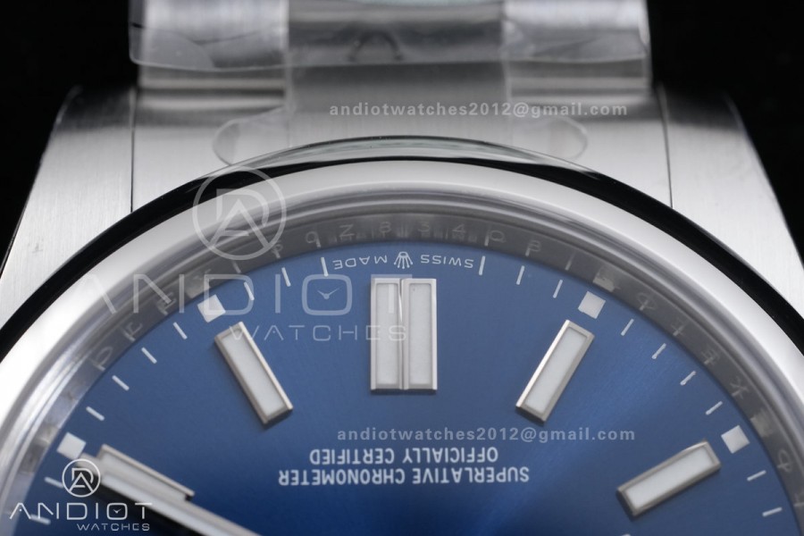 Oyster Perpetual 124300 41mm Clean Plus 1:1 Best Edition 904L Steel Blue Dial DD3230
