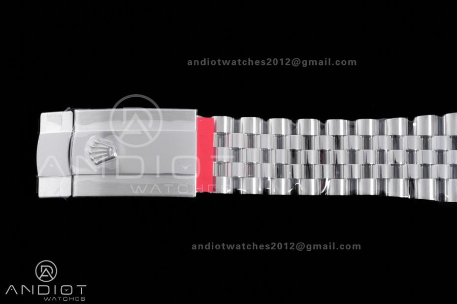 DateJust 41 126334 904L SS VSF 1:1 Best Edition Sliver Dial on Oyster Bracelet VS3235v2 V2s (133g)Free Sprung