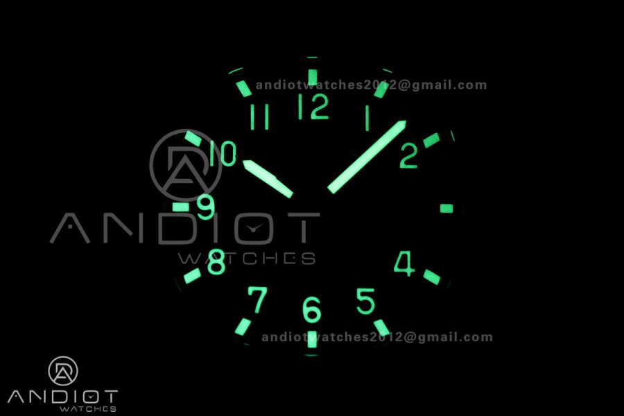 Aquanaut 5168G 42mm SS APWF 1:1 Best Edition Green Dial on Green Rubber Strap A324 Super Clone (140g)