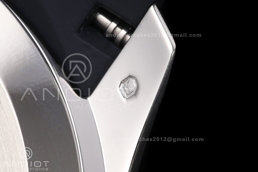 Aquanaut 5168G 42mm SS APWF 1:1 Best Edition Blue Dial on Blue Rubber Strap A324 Super Clone (140g)