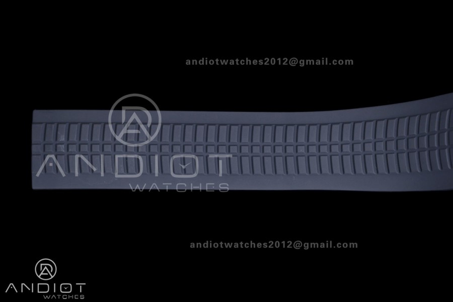 Aquanaut 5168G 42mm SS APWF 1:1 Best Edition Blue Dial on Blue Rubber Strap A324 Super Clone (140g)