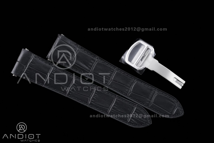Santos de Cartier 40mm SS BVF 1:1 Best Edition Gray Dial Black Bezel on SS Bracelet MIYOTA 9015